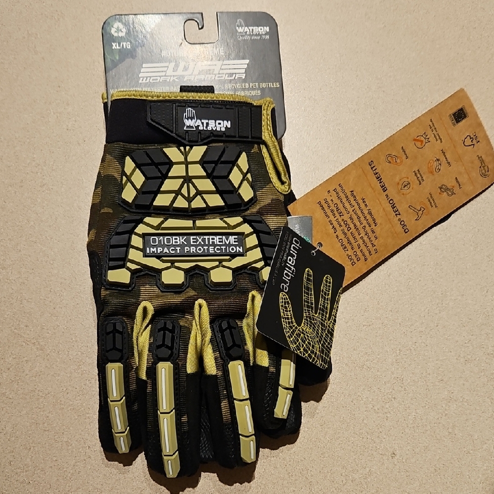Men's Camouflage Work Gloves